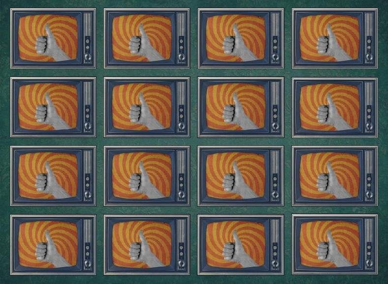 Ilustrao de televisores