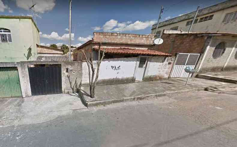 Assassinato ocorreu em um beco da Vila So Mateus, em Contagem, na Grande BH(foto: Google Maps)