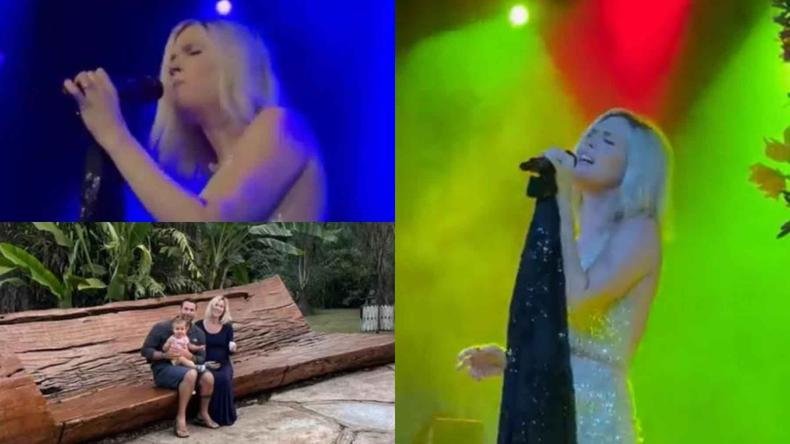 Print da perfomance de Joss no casamento