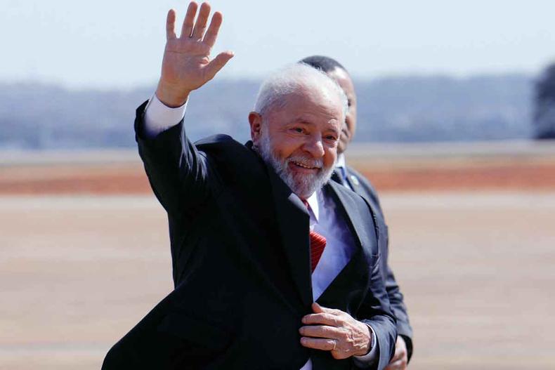 Lula embarcou ontem para a Regio Norte e passar o fim de semana em Alter do Cho, no Par