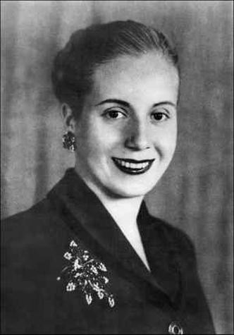 Foto de Evita Perón em 1951(foto: AFP) Foto de Evita Perón em 1951(foto: AFP)