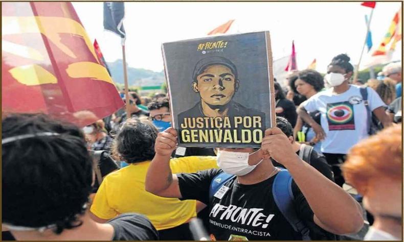 Protesto contra a morte de Genivaldo