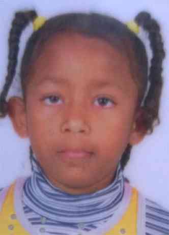 Keyla Kelly Gonalves, de 7 anos(foto: Polcia Civil/Divulgao)