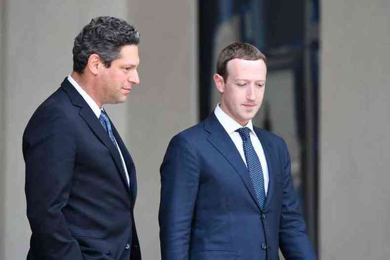 Mark Zuckerberg, e o vice Joel Kaplan: preocupao com ferramentas para barrar aes 