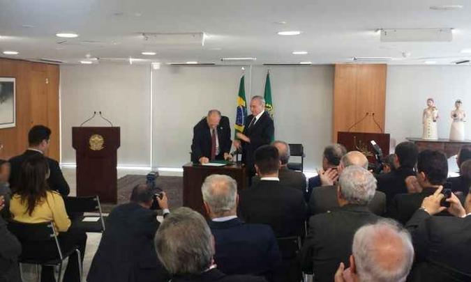 (foto: Reprodução /Twitter Planalto ) (foto: Reprodução /Twitter Planalto )