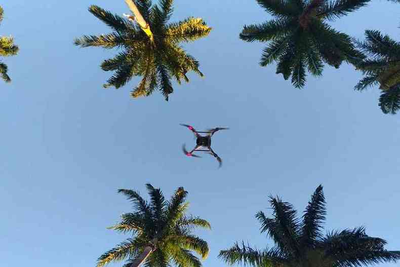 Outros ngulos: imagens areas do especial foram captadas em parceria com a empresa Lord Drone(foto: Fred Bottrel/EM/D.A Press)