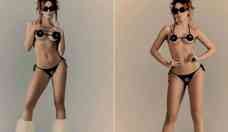 Anitta: veste biquni desenhado por Karl Lagerfeld no Met Gala