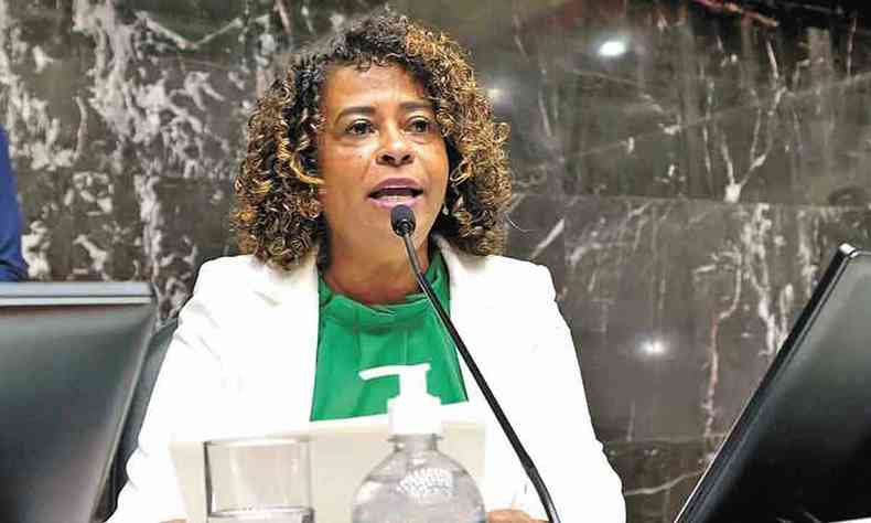 deputada Leninha do PT na Assembleia Legislativa de Minas Gerais