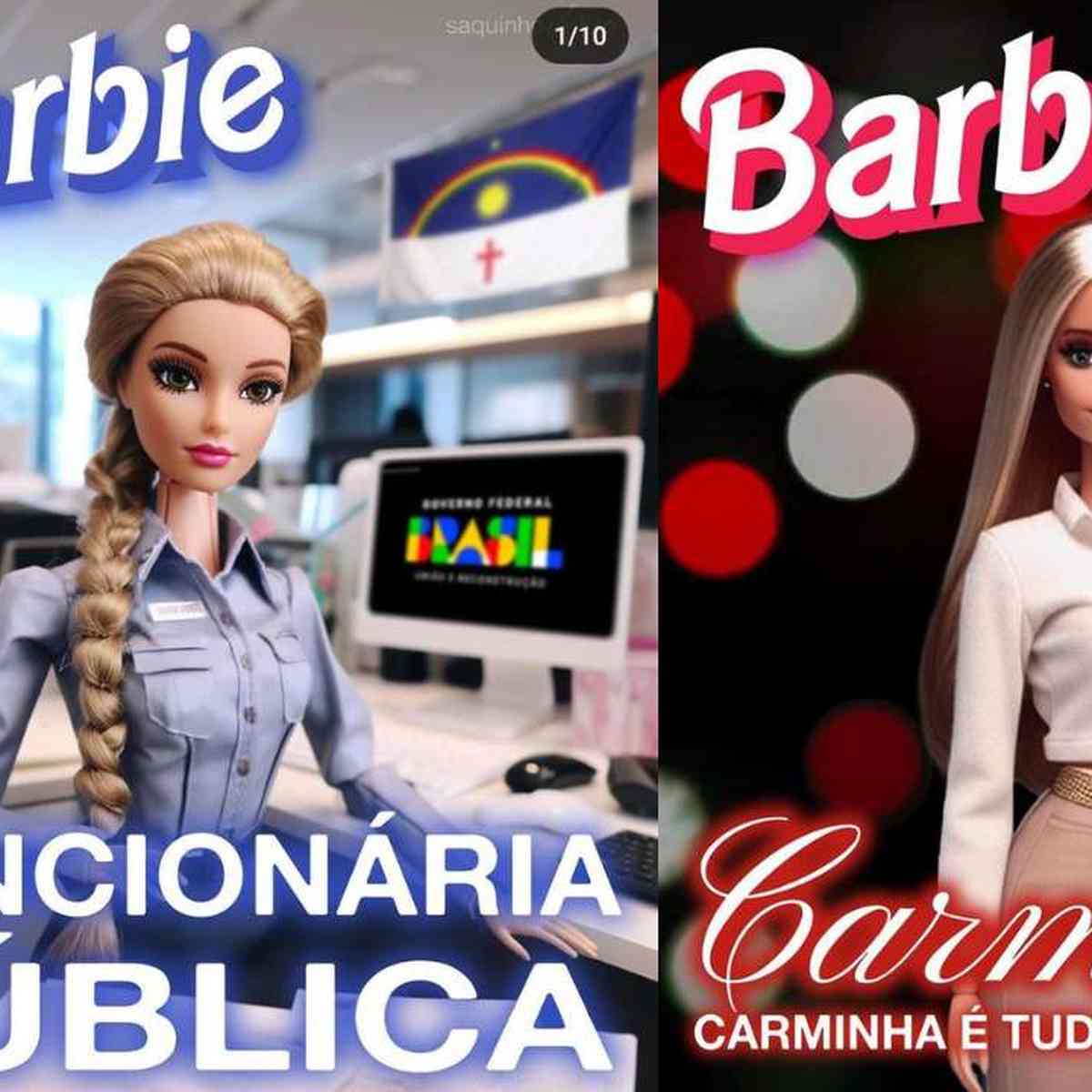 Barbie belo-horizontina: influenciadora mostra como seria a Barbie