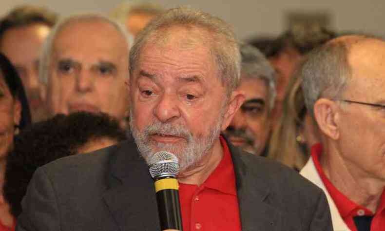 O ex-presidente da Repblica Luiz Incio Lula da Silva(foto: Roberto Parizotti / Cut/Divulgacao - 15/09/2016)