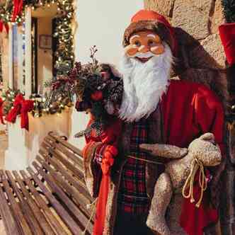 Como guardio do distrito de Camanducaia, Papai Noel promove a magia do Natal(foto: Move/Divulgao)