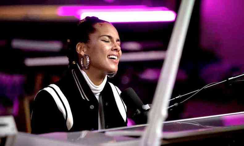 Alicia Keys explica como comps a faixa 3 hour drive, em meio s saudades do filho caula Genesis(foto: fotos: Netflix/divulgao)