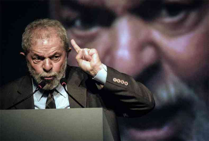 O ex-presidente Luiz Incio Lula da Silva  suspeito de ter beneficiado o sobrinho em um contrato da empreiteira Odebrecht em Angola(foto: Yasuyoshi Chiba)