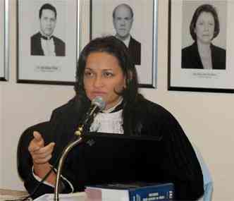 Juza Marixa Rodrigues ir presidir o Jri(foto: Sidney Lopes/EM/D.A Press. Brasil - 08/10/2010)
