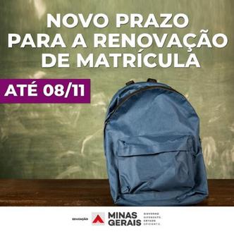 cartaz do prazo da matrcula na escola estadual