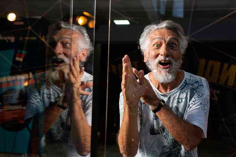 Edgard Navarro, que vai receber o Trofu Vila Rica, comemora os 30 anos de seu filme SuperOutro(foto: Leo Lara/divulgao)