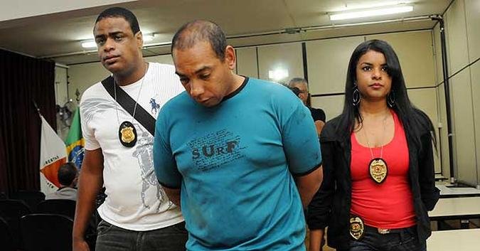 O suspeito afirmou que est� arrependido de cometer o crime(foto: Gladyston Rodrigues/EM/D.A.Press)