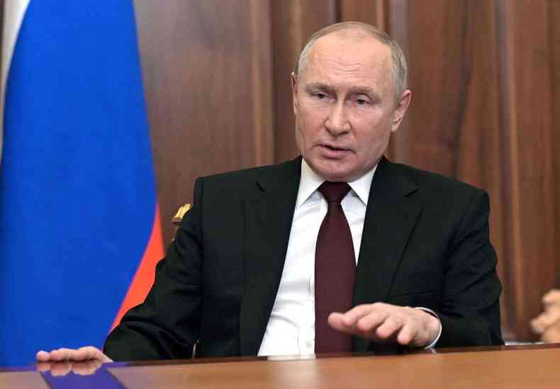 Vladimir Putin, presidente da Rssia