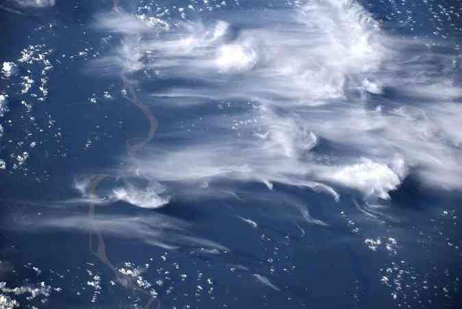 Imagens feitas da Estao Espacial Inernacional mostram vrios focos de incndios na regio amaznicaESA/Nasa