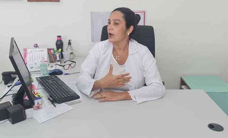 A mdica infectologista Carmelinda Lobato pede aos prefeitos e gestores da sade dos municpios do Vale do Ao, aes mais rigorosas para conter o avano dos casos de COVID-19 na regio(foto: Arquivo pessoal)