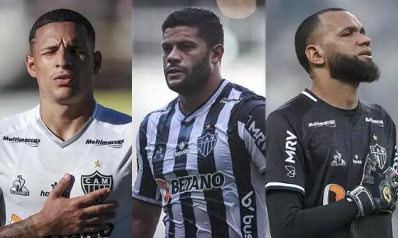 Arana, Hulk e Everson desfalcaro o Atltico contra a Caldense, pela partida de volta das semifinais do Campeonato Mineiro 