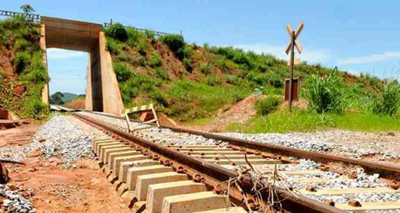 TCU apontou irregularidades em 52 quilmetros da ferrovia em execuo e bloqueou bens do ex-presidente da Valec(foto: Marcelo Ferreira/CB/D.A.Press)