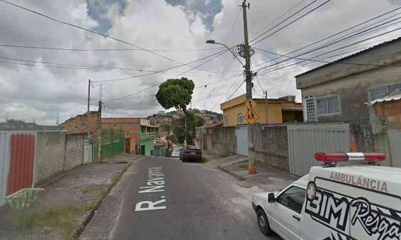 Crime aconteceu em rua residencial do bairro(foto: Reproduo/Google Street View)