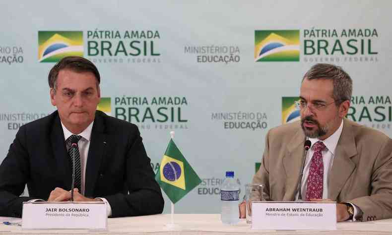 Jair Bolsonaro e Weintraub