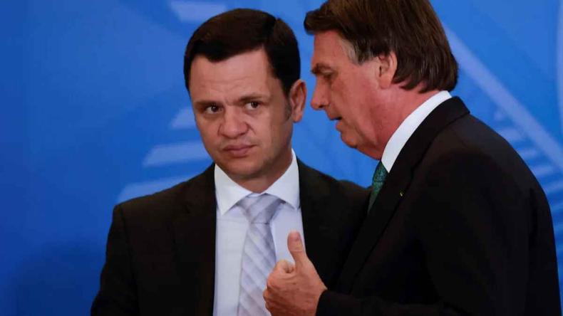 Anderson Torres e Jair Bolsonaro