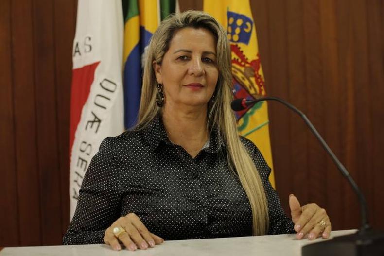 Marli Ribeiro na Cmara de Vereadores de Paracatu 