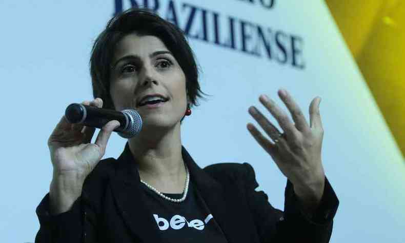 Manuela D'vila (PCdoB) rebateu crticas de Ciro Gomes (PDT) e pediu unio aps derrota nas urnas(foto: Luis Nova/Esp.CB )