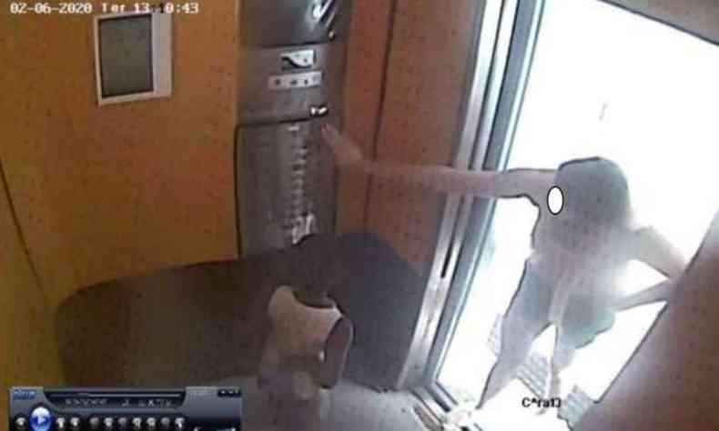 Sar deixa Miguel sozinho no elevador; menino caiu do nono andar do edifcio(foto: Reproduo/Polcia Civil)
