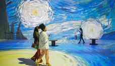 Sala de projeo com obras de Van Gogh e impressionistas lota na estreia 