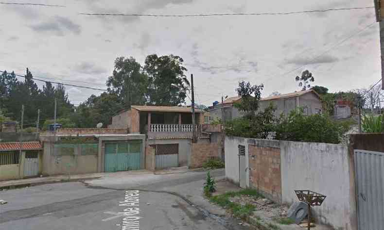 Rua onde a criana foi assassinada fica no Bairro So Salvador(foto: Reproduo da internet/Google Maps)