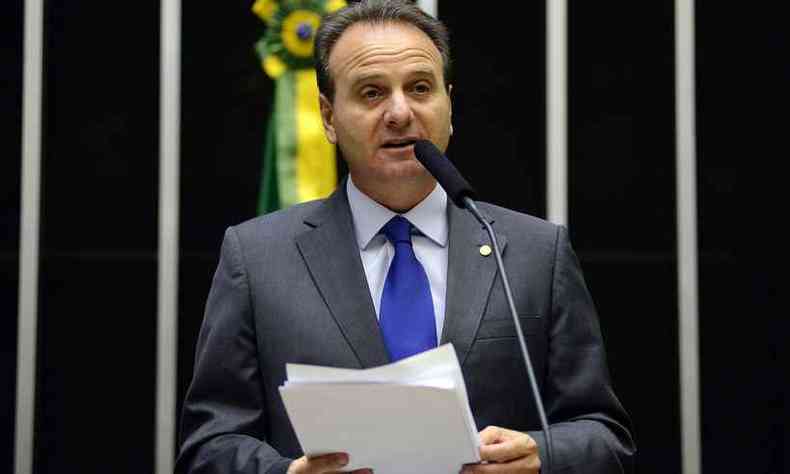 O deputado federal Bilac Pinto pediu licena do cargo para atuar na articulao poltica de Zema(foto: Gustavo Lima / Cmara dos Deputados)