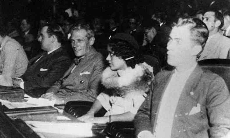 Almerinda Gama em votao para Assemblia Nacional Constituinte de 1933
