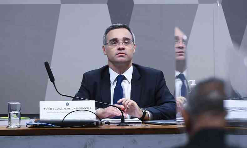 André Mendonça, indicado ao STF, em sabatina no Senado Federal