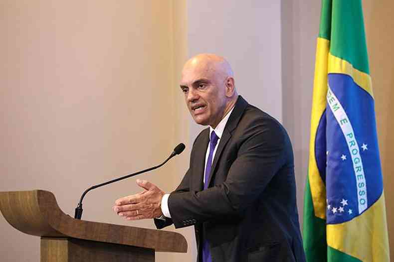 Alexandre de Moraes, presidente do Tribunal Superior Eleitoral (TSE)