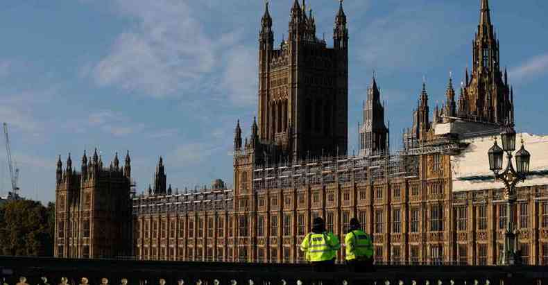 Palcio de Westminster, sede do Parlamento,  palco de definies que j no podem ser adiadas(foto: Isabel Infantes/AFP %u2013 19/10/19)