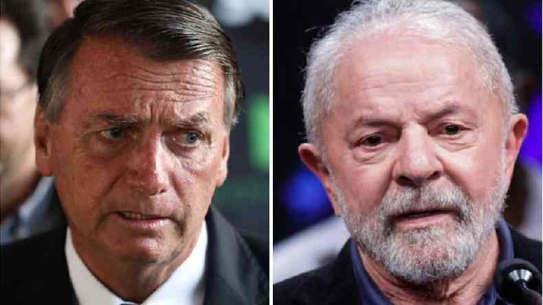 Jair Bolsonaro e Luiz Incio Lula da Silva