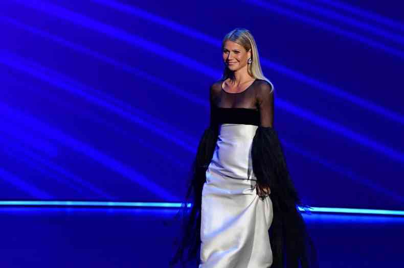 Gwyneth Paltrow recebe o primeiro time de Hollywood para falar de estilo de vida e promover sua marca(foto: FREDERIC J. BROWN /AFP)