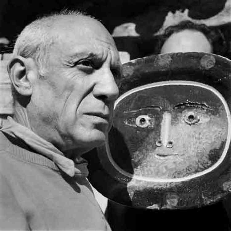 Pablo Picasso em Vallauris, Frana, em 1949
