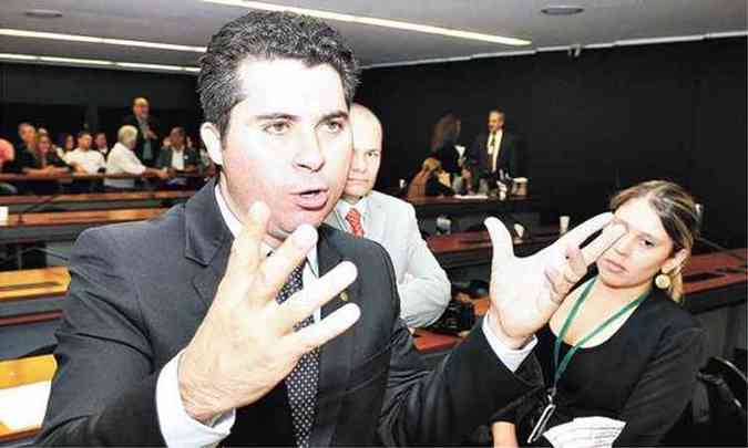 Deputado Marcos Rogrio recebeu doao de investigada, mas diz que isso no comprometer seu trabalho(foto: Carlos Moura/CB/D.A Press)