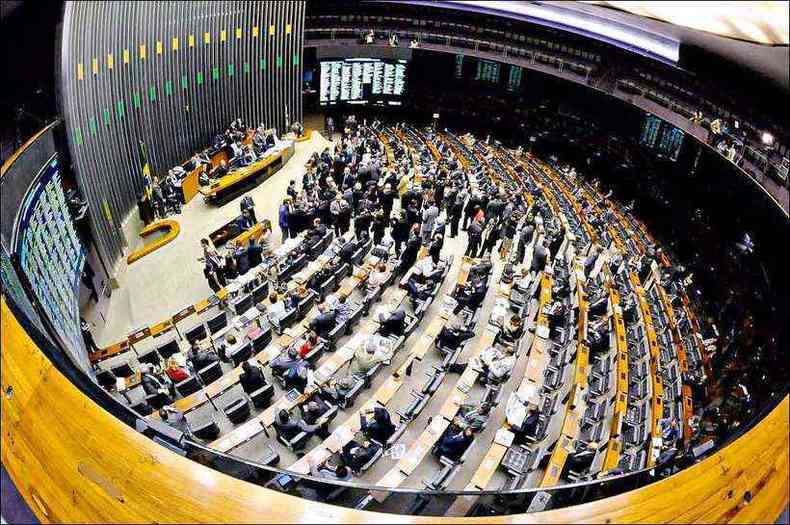 Plenrio da Cmara: novo perfil  consequncia direta da eleio presidencial, segundo analistas (foto: WALDEMIR BARRETO/AGNCIA SENADO)