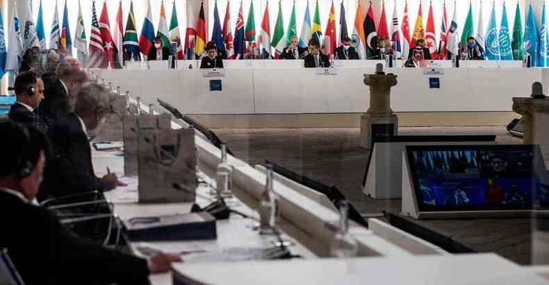 Crticas ao G-20, considerada a melhor forma de governana global, no procedem(foto: Angelo Carconi/ AFP / POOL / ANSA - 29/6/21)