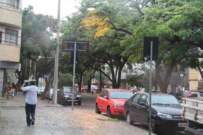 Avenida Getlio Vargas com Afonso Pena, no FuncionriosSidney Lopes/EM/D.A press