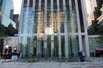 Loja da Apple em Nova York, nos Estados Unidos(foto: Divulgao)
