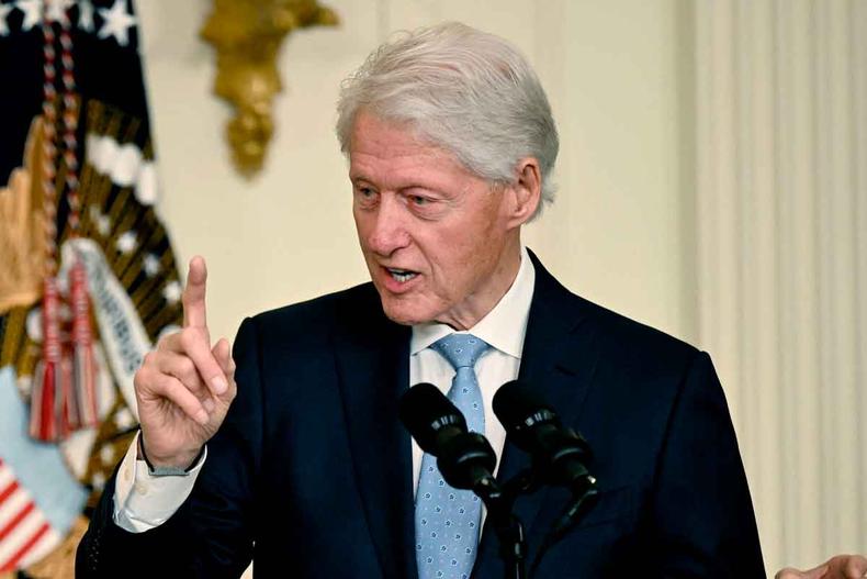 Bill Clinton, ex-presidente dos Estados Unidos 