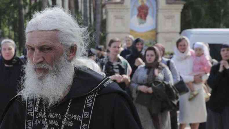 O sacerdote mudou legalmente seu nome para homenagear a ltima dinastia russa(foto: Getty Images)