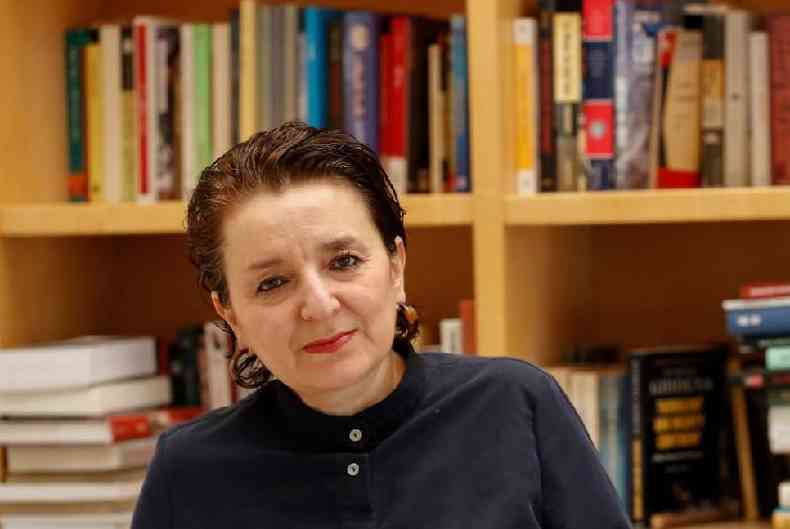 Eva Illouz  professora universitria e autora de vrios livros, premiada por suas pesquisas sobre sociologia cultural, emoes e capitalismo(foto: EMMANUEL DUNAND/AFP via Getty Images)